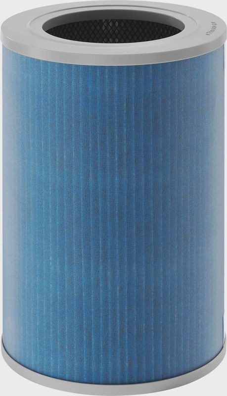 Front view of Insignia replacement filter with HEPA and carbon layers.
