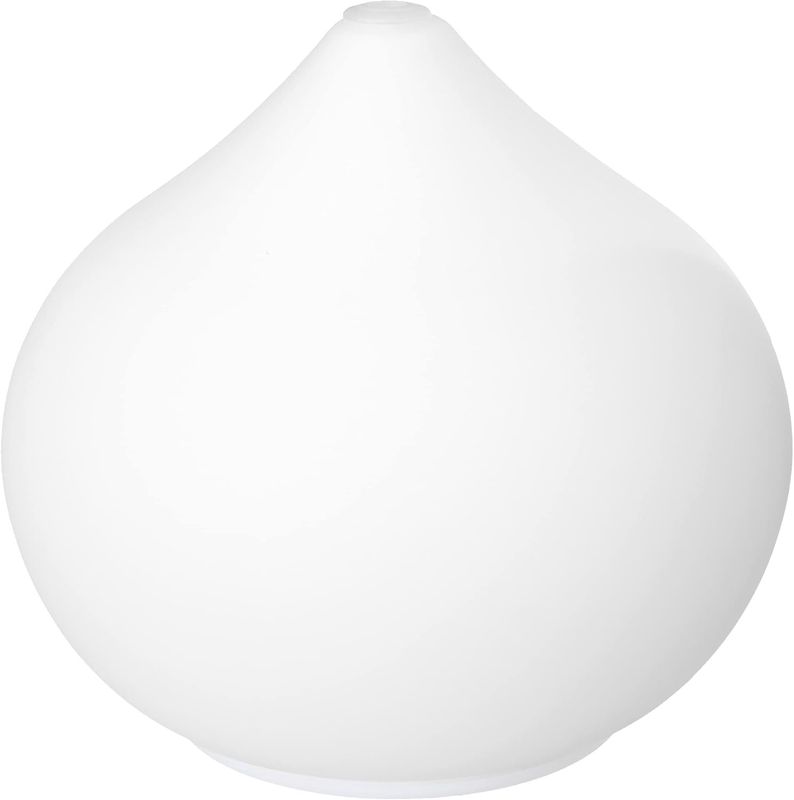 SPT 0.03-Gal. Ultrasonic Humidifier in white with LED mood light.