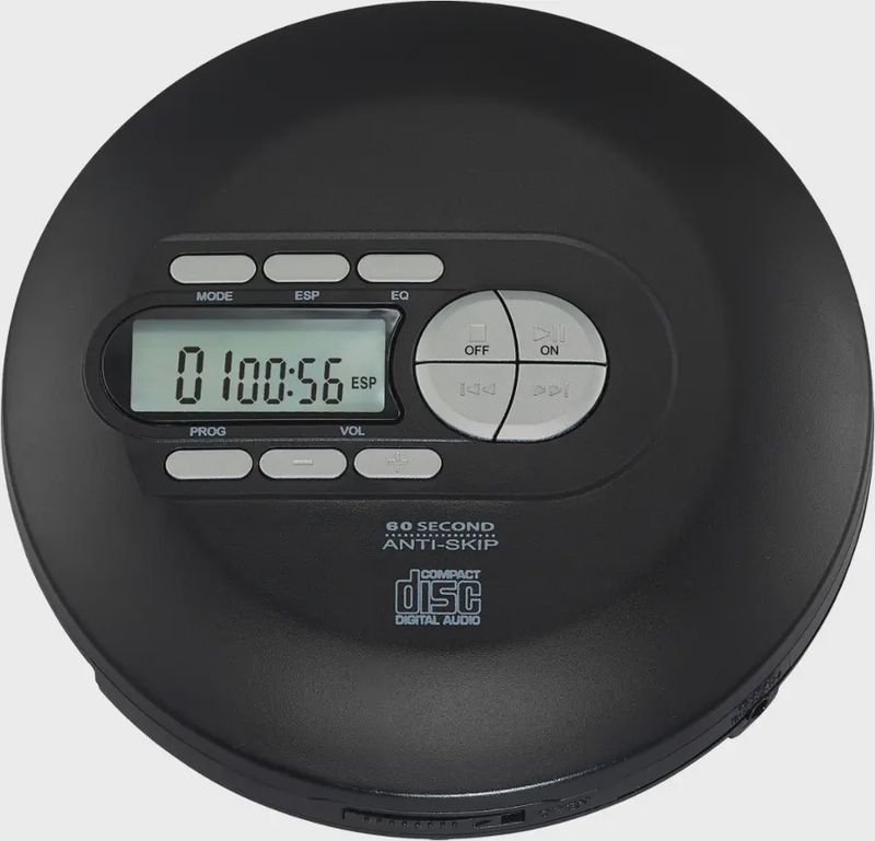 Top view of the iLive Portable CD Player