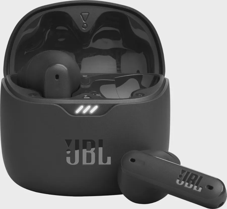 JBL - Tune Flex True Wireless Noise Cancelling Earbuds - Black