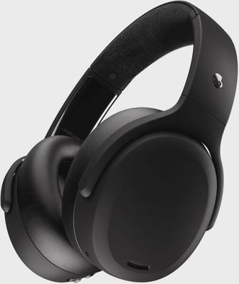 Skullcandy Crusher ANC 2 wireless over-ear headphones in black, showcasing plush earcups and adjustable headband.