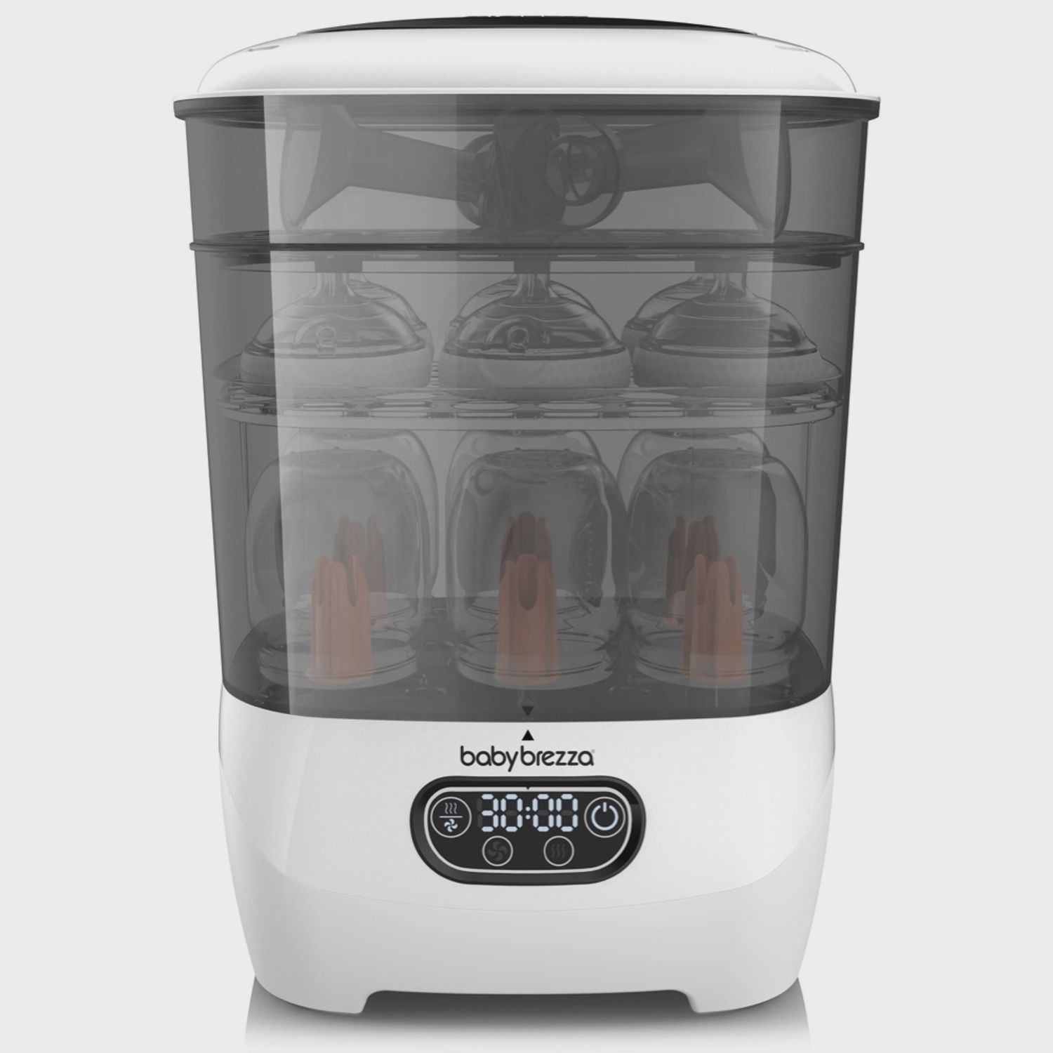 Front view of Baby Brezza - Baby Bottle Sterilizer