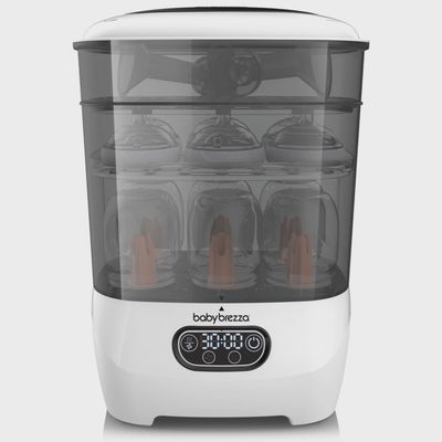 Front view of Baby Brezza - Baby Bottle Sterilizer