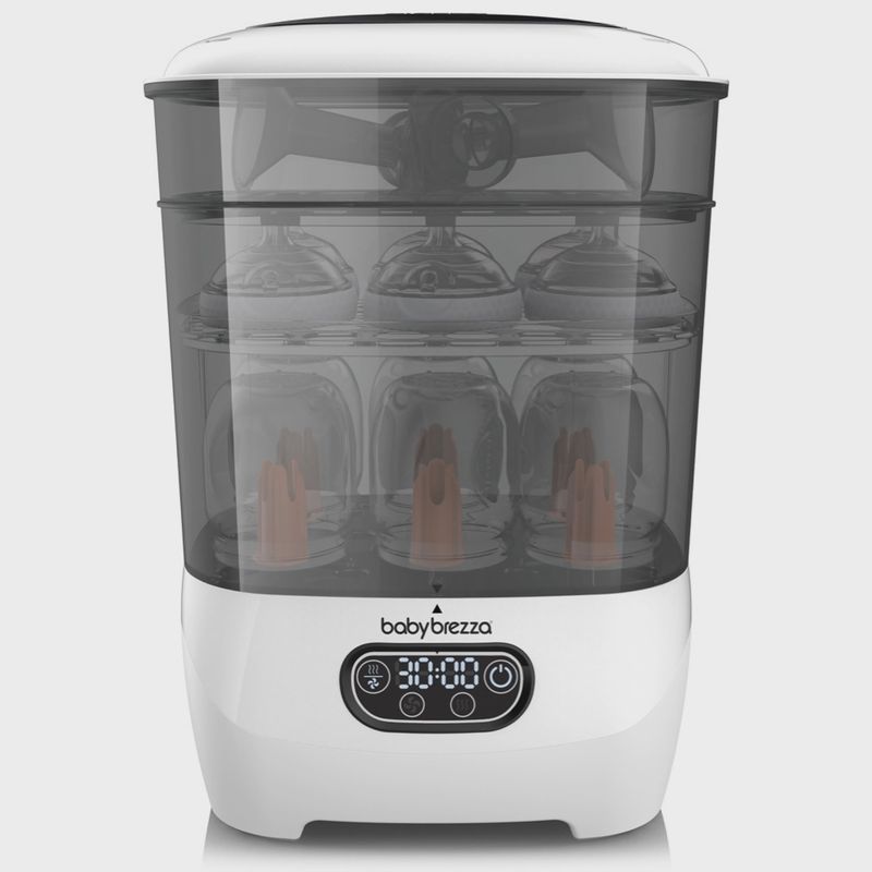 Front view of Baby Brezza - Baby Bottle Sterilizer