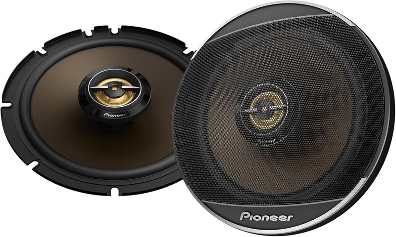 Pioneer - 6-1/2&quot; 2-way Car Speakers (Pair) (TS-A653FH)