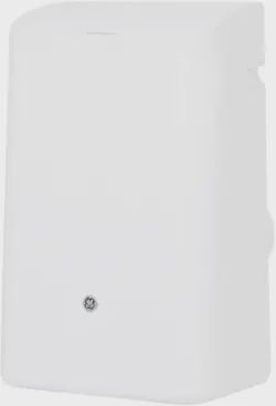 Front view - GE - 450 Sq. Ft. 11,000 BTU Smart Portable Air Conditioner.