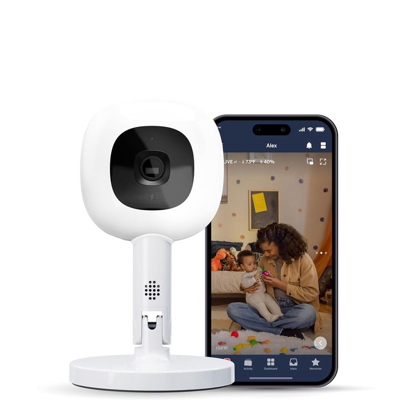 Nanit Pro Smart Baby Monitor &amp; Flex Stand