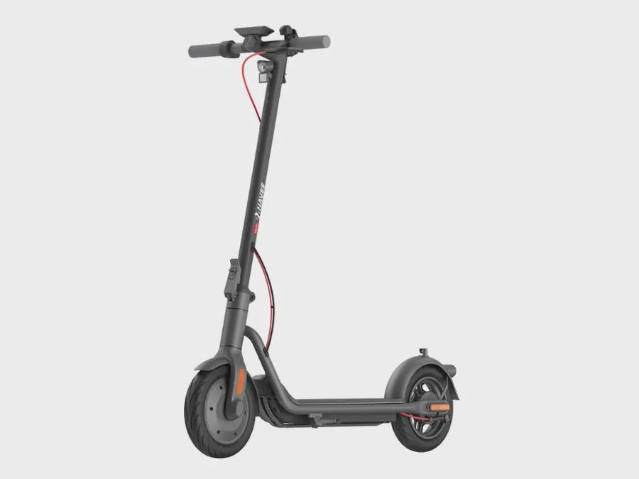 NAVEE - V25 PRO Foldable Electric Scooter in gray.