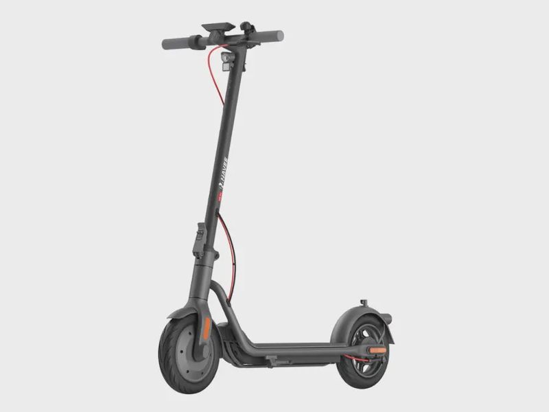 NAVEE - V25 PRO Foldable Electric Scooter in gray.