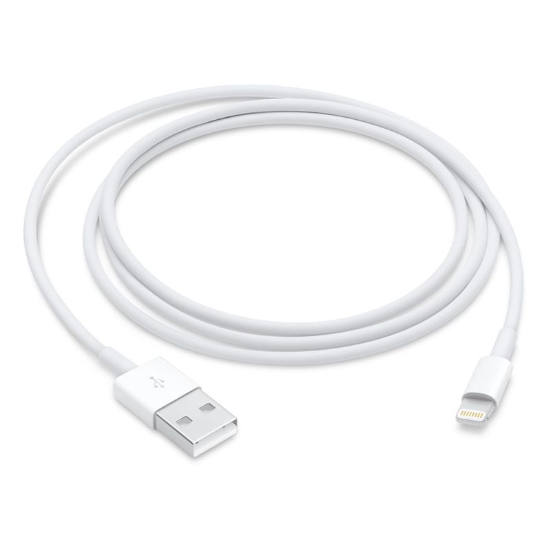 Apple - 3.3&#39; USB Type A-to-Lightning Charging Cable - White