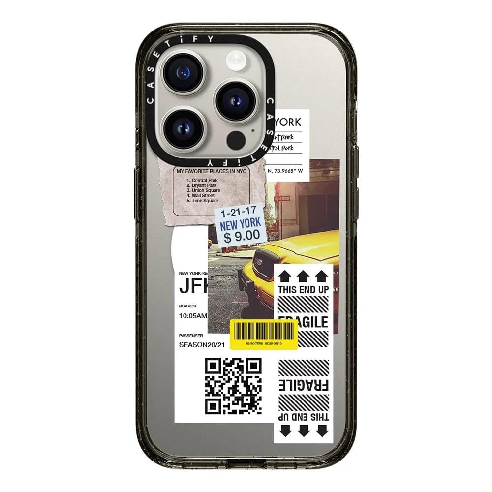 CASETiFY - Impact Case with MagSafe for Apple iPhone 15 Pro Max - New York