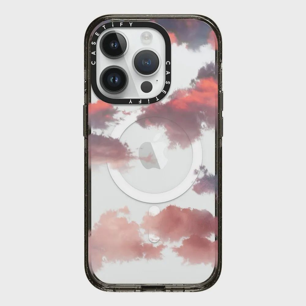 CASETiFY - Impact Case with MagSafe for Apple iPhone 15 Pro - Clouds