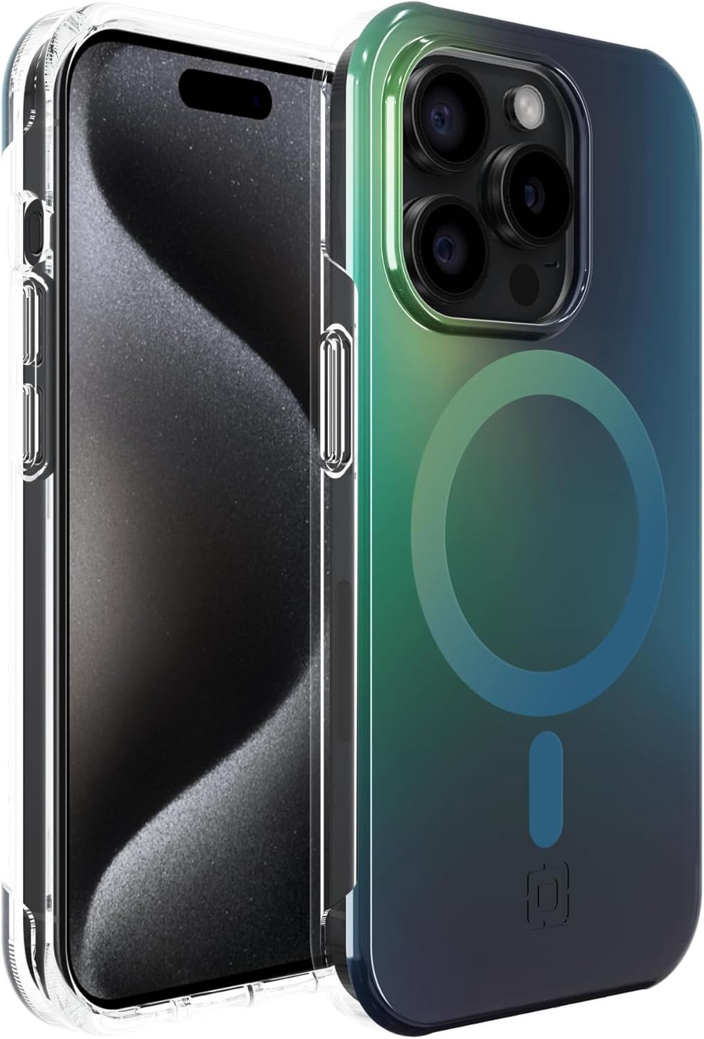 Incipio Forme Protective for MagSafe for iPhone 15 Pro - Digital Disruption Multicolor