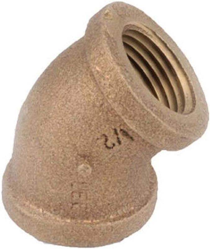 Anderson Metals 738107-04 Low Lead Elbow, Brass
