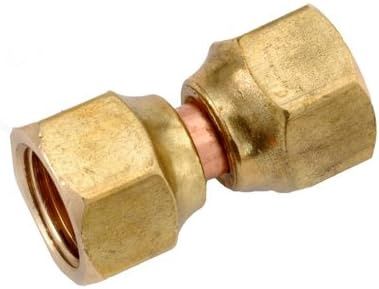 Anderson Metals 714070-06 3/8&quot; Swiv FL Connector