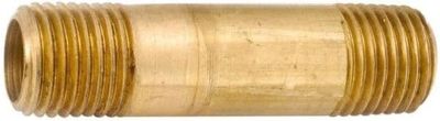 ANDERSON METALS 736113-0224 Brass Nipple