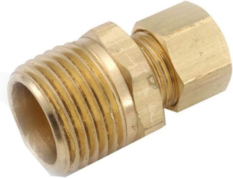 ANDERSON METALS CORP 750068-0408 Series 1/4CMPx1/2MPT Connector