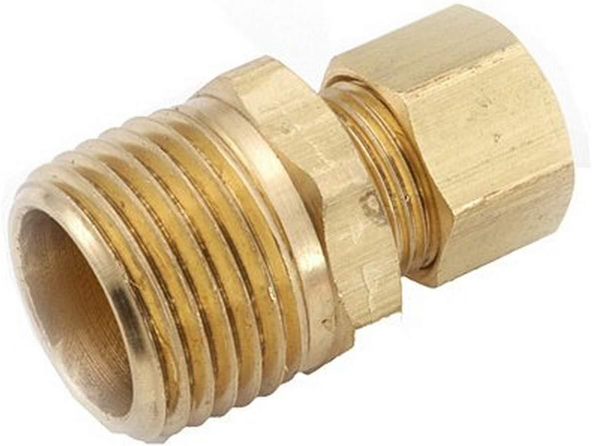 anderson metals corp 710068-0608 3/8 -Inch Compression x 1/2 -Inch Male Pipe Thread Connector