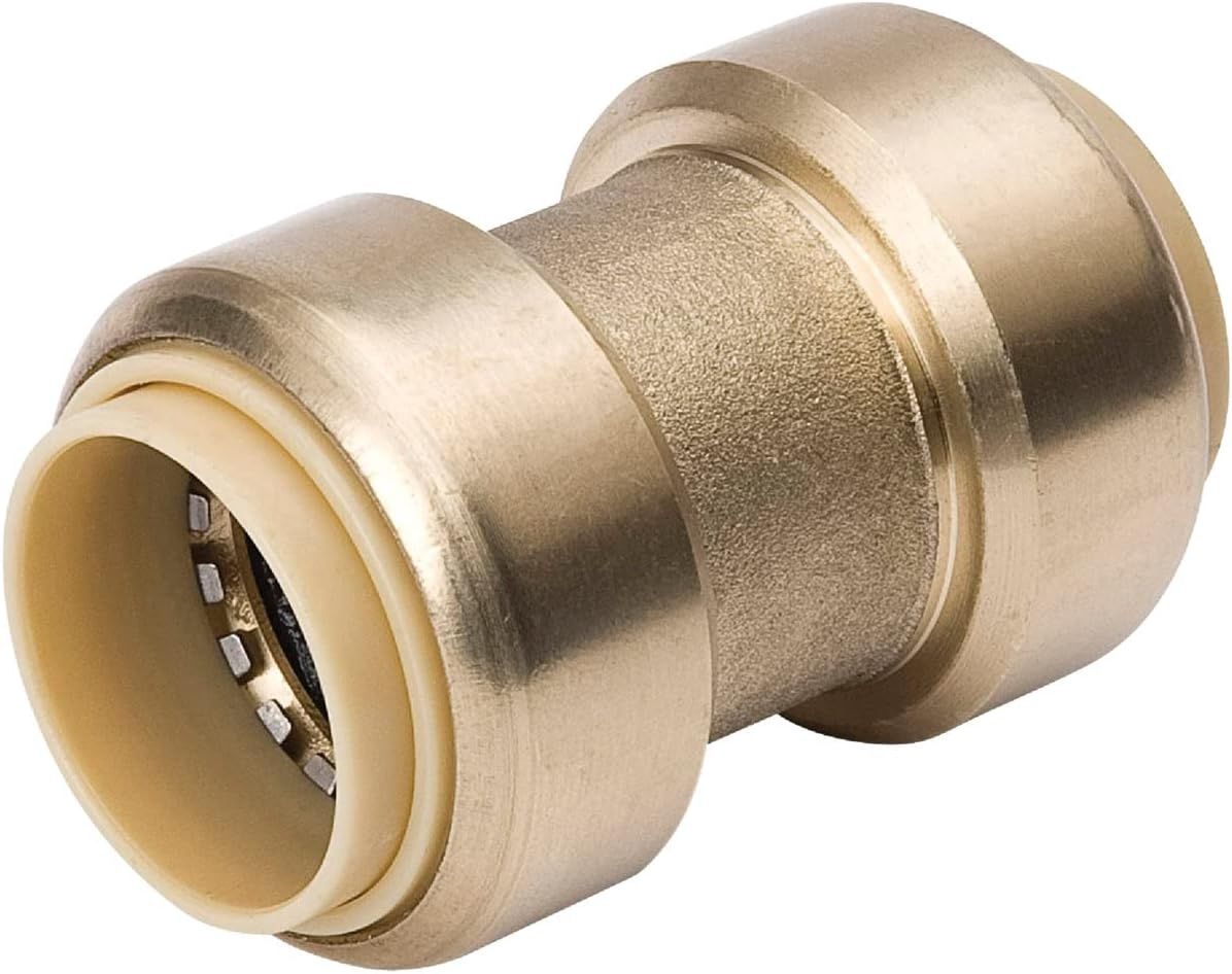 B&amp;k Llc Push On Coupling with Stop, 5-in. Copper
