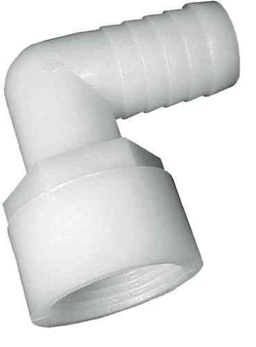 Female Elbow Adapter With Hose Barb