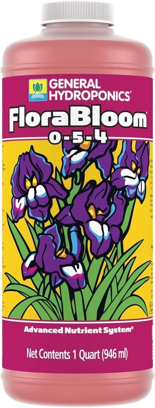 General Hydroponics FloraBloom 0-5-4 Plant Food - 1 Quart