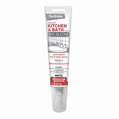 DAP 08726 80ml True Value Kitchen &amp; Bath Silicone Sealant