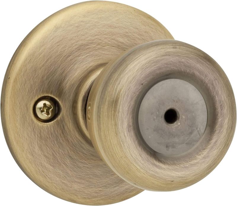 Kwikset Tylo Interior Privacy Door Knob with Lock
