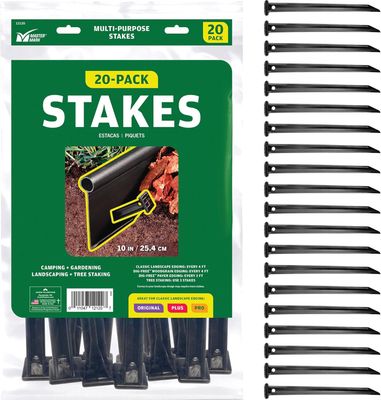 Master Mark 10&quot; ABS Multi-Purpose Stake Anchors for Landscape Edging