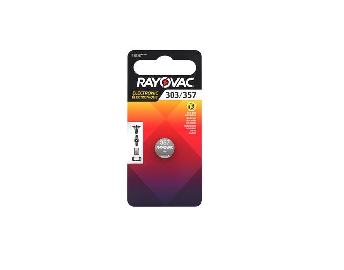 Rayovac Electronic Watch Battery - 303/357