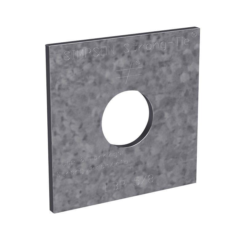 Simpson Strong-Tie LBP 5/8 Bearing Plate