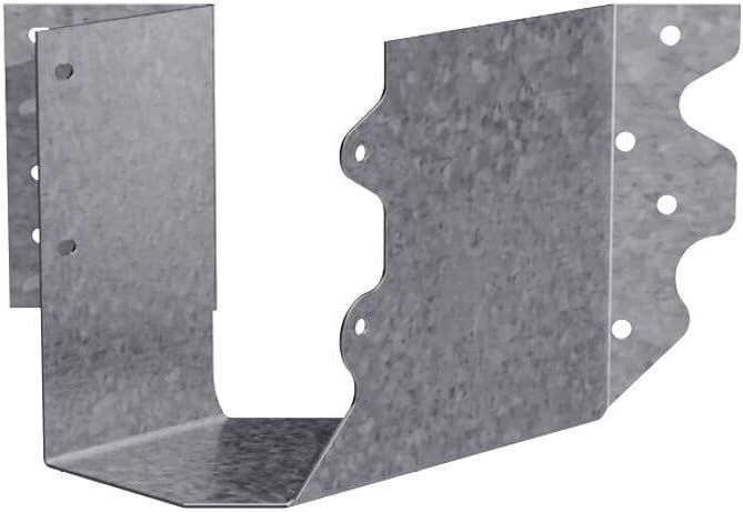 Side view - Simpson Strong-Tie SUL ZMAX Galvanized Joist Hanger for 2x6, Skewed Left