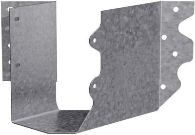 Side view - Simpson Strong-Tie SUL ZMAX Galvanized Joist Hanger for 2x6, Skewed Left