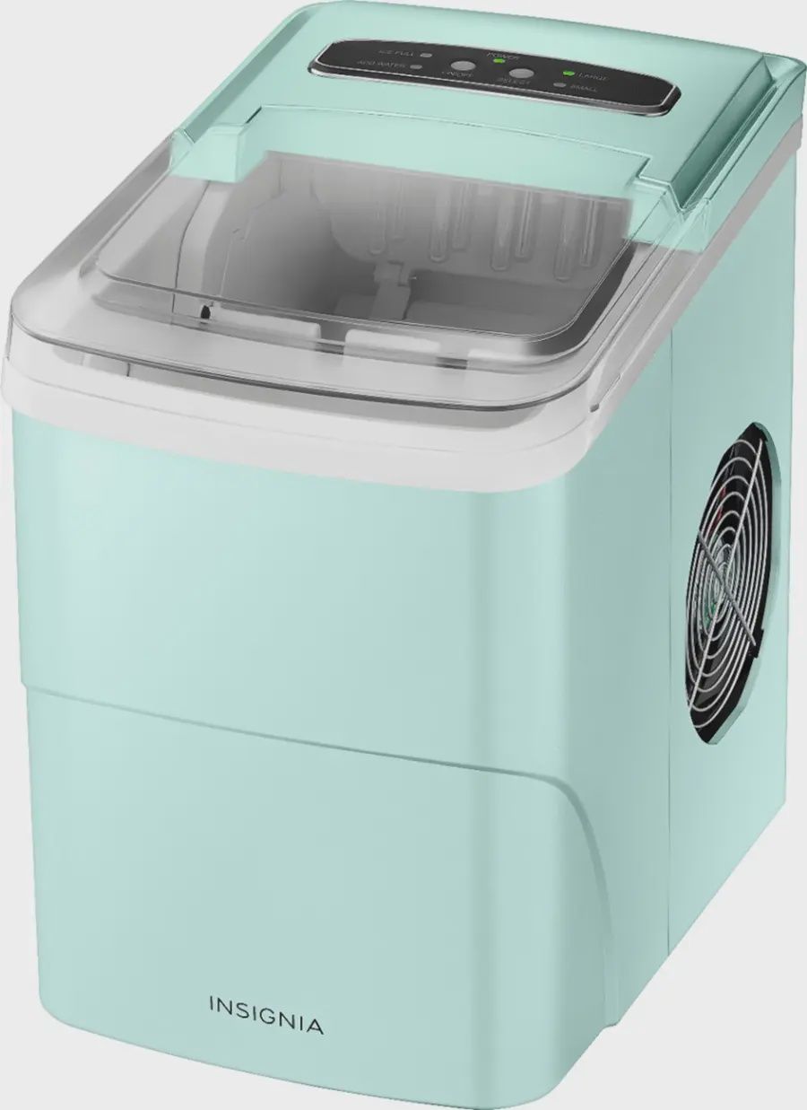 Insignia - Portable Ice Maker, Colour: Mint, Condition: used