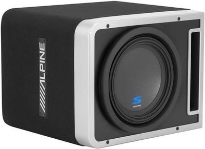 Alpine S-SB10V Single 10&quot; Halo S-Series Preloaded Subwoofer