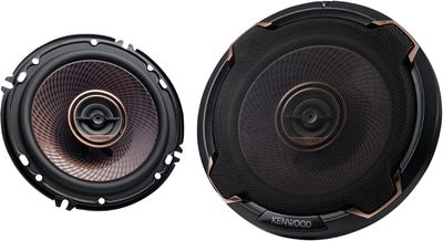 Kenwood - 6-1/2&quot; 2-Way Car Speaker - Black