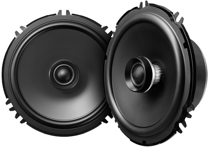 Sony - 6.5&quot; 2-way Coaxial Speakers (Pair) - Black