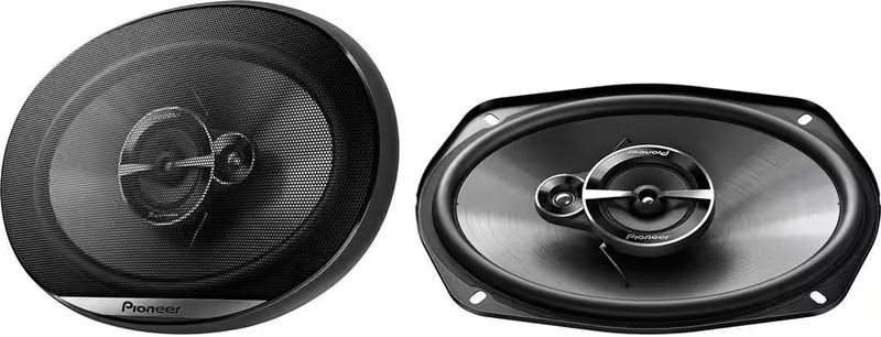 Pioneer - 6&quot; x 9&quot; 3-way Coaxial Speakers (Pair) - Black