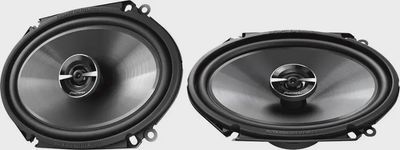 Pioneer - 6&quot; x 8&quot; 2-way Coaxial Speakers (Pair) - Black