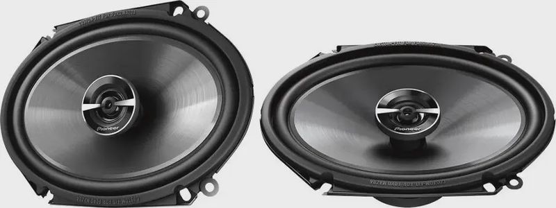 Pioneer - 6&quot; x 8&quot; 2-way Coaxial Speakers (Pair) - Black