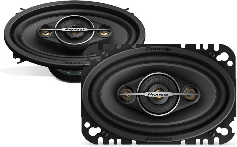 Pioneer TS-A4671F 4&quot;x 6&quot; 4-Way Coaxial Speakers