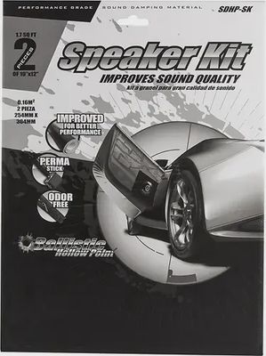 Metra - Ballistic Hollow Point Series Speaker Kit for Most Vehicles