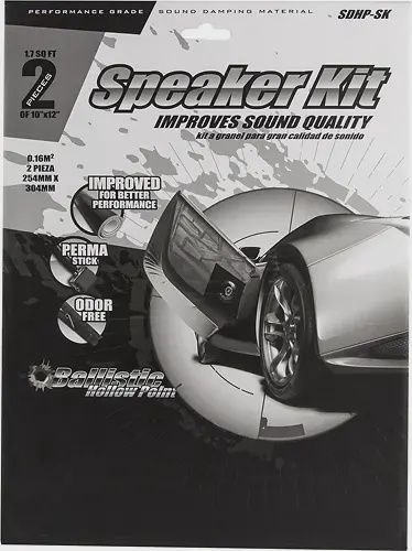 Metra - Ballistic Hollow Point Series Speaker Kit for Most Vehicles