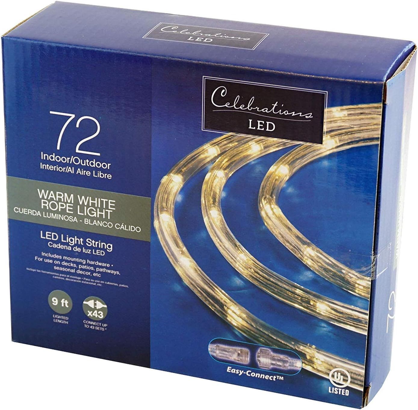 Celebrations WW 9&#39; LED Rope Light