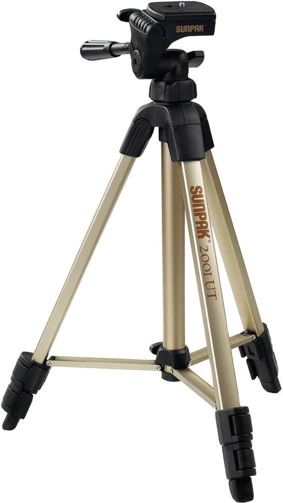 Sunpak 620-020 Tripod - Black (3-way)