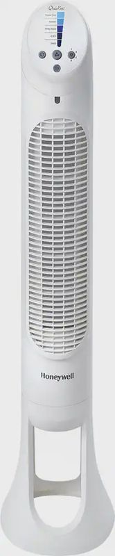 Honeywell - QuietSet 5-Speed Oscillating Tower Fan