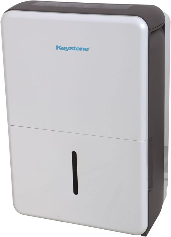 Keystone - 50 Pint Dehumidifier - White