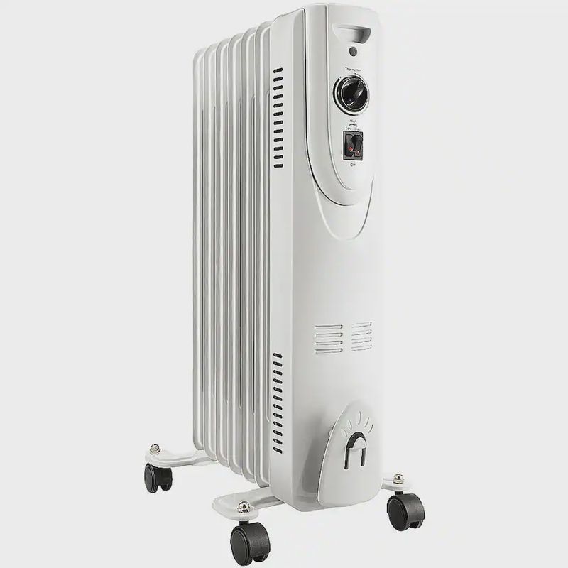 Lifesmart - 1500W Oil Filled Radiator - White