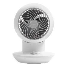 WOOZOO - Compact Personal Oscillating Fan - White