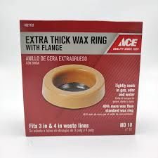 Toilet Bowl Gasket With Wax And Flange
