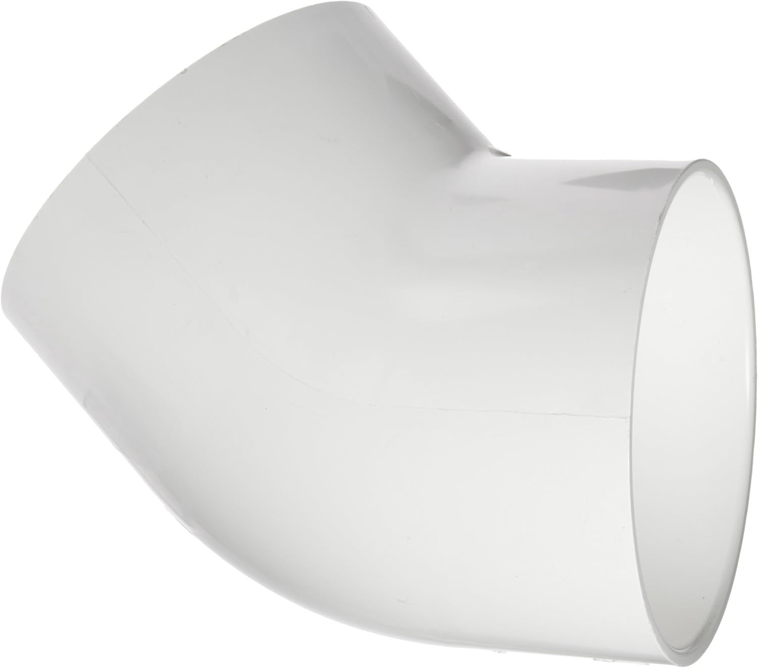 Spears Series 417 PVC Pipe Fitting, 45 Degree Elbow